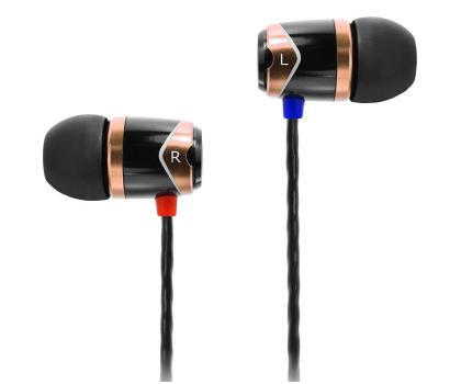 Słuchawki przewodowe SoundMagic E10 Black-Gold